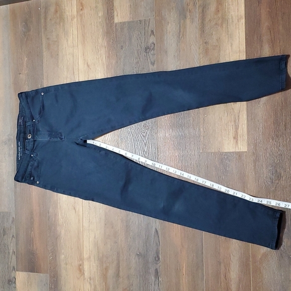 Ag Adriano Goldschmied soft dark navy Farrah jeans - Picture 1 of 11
